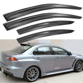 Munirater acrylic vent visors front view improve ventilation while blocking rain