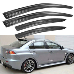 Munirater acrylic vent visors front view improve ventilation while blocking rain