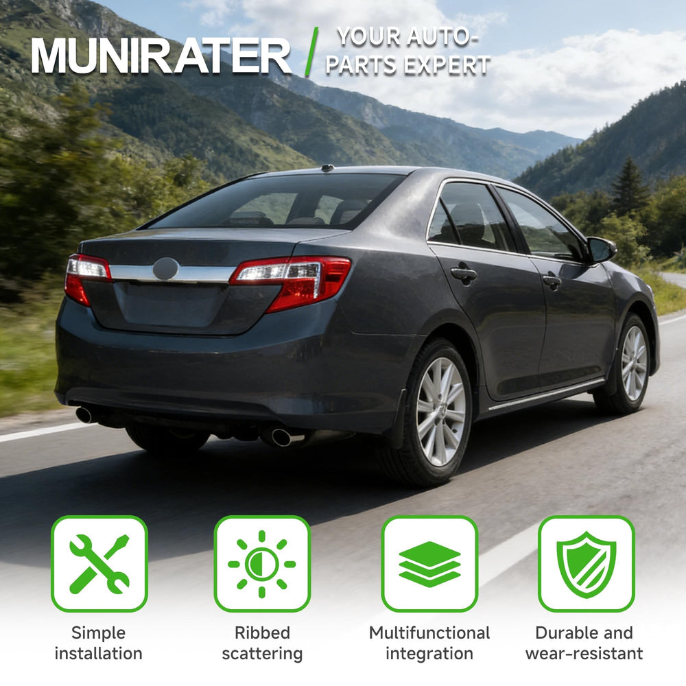 Munirater Camry tail light right side front-view shows modern refresh.