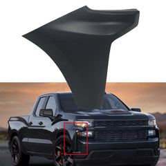 Munirater black finish end cap elevates the Silverado 1500 exterior appearance