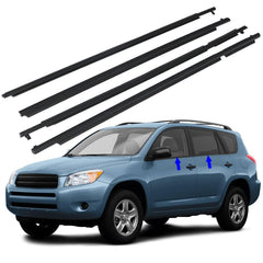 Munirater outside window weatherstrip for RAV4—rain and wind protection.