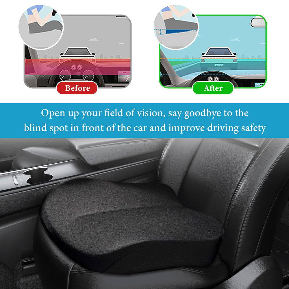 MUQIDA driver-view-improvement-cushion enhances visibility and comfort.