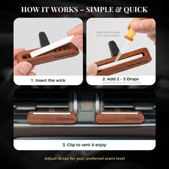 Muruyu open-top refill enables quick fragrance updates without tools.