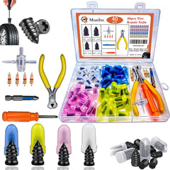 Musibo tire repair nails 60 pieces in four sizes for quick roadside fixes