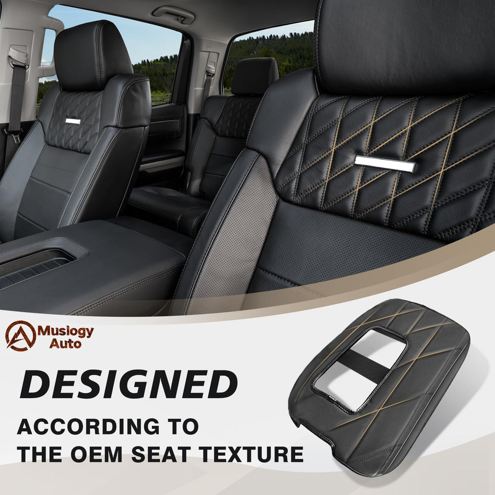 Muslogy armrest cover with breathable texture provides comfortable grip