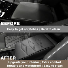 Muslogy armrest cover installs without tools for a quick fit.