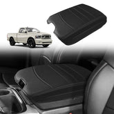 Muslogy center console armrest cover for Dodge Ram 2013-2018 protects against wear