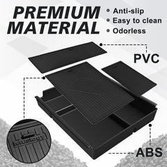 Muslogy compartmental design clearly separates gear for quick access.