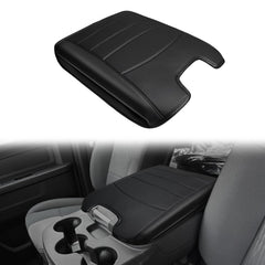 Muslogy center console cover on a Dodge Ram 1500 shows precise fit and premium finish.