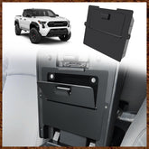 Muslogy center console hidden organizer front open for secure small-item storage