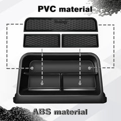 Muslogy durable ABS material resists heat and deformation for long-lasting use.