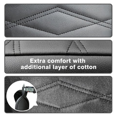 Muslogy interior design match texture blends with the vehicle’s look.