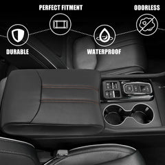 Muslogy interior-matching vegan leather to blend with OEM textures