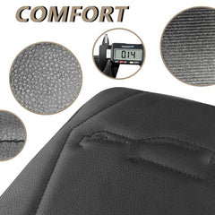 Muslogy protective cover keeps dirt and paws off the center console.