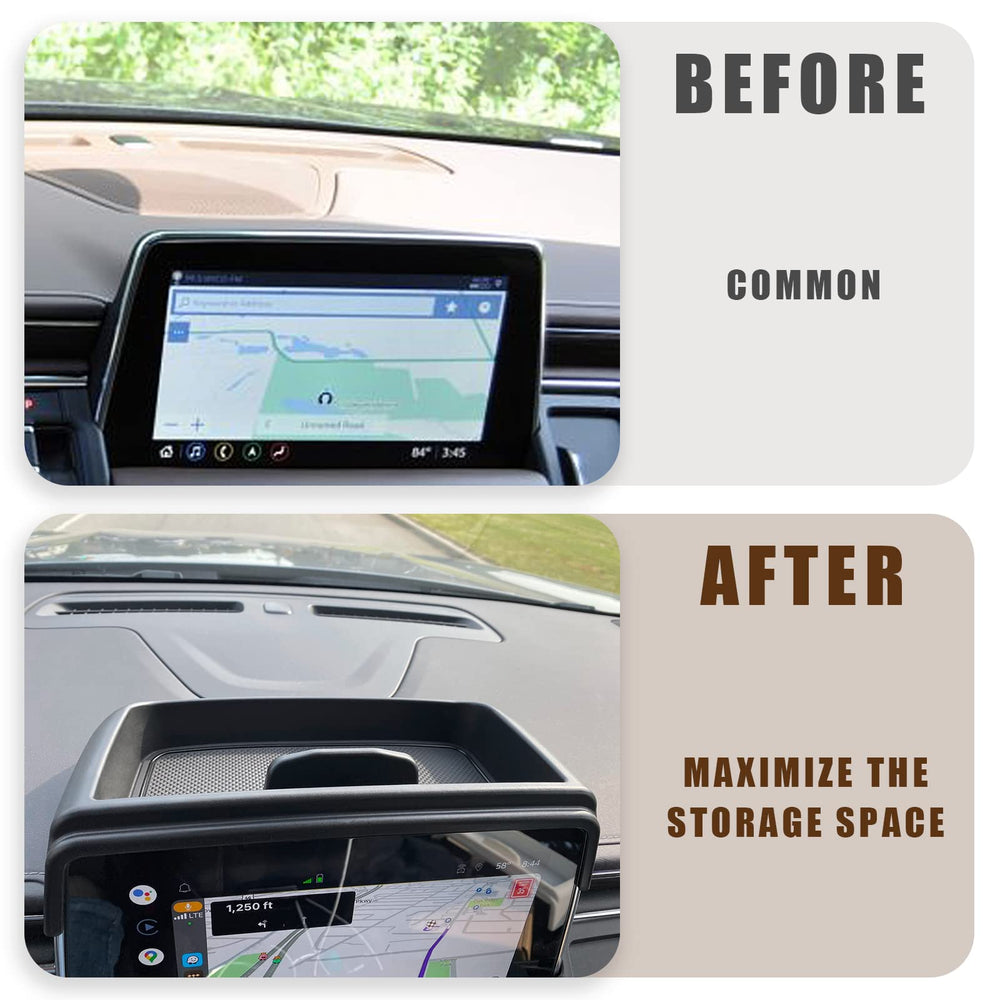 Muslogy PVC insert mats prevent sliding of sunglasses, phones, and tissues.