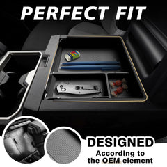 Muslogy PVC insert mats are waterproof and odorless for easy cleaning.