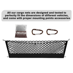 Secure storage on the go prevents shifting while driving with Muslogy.