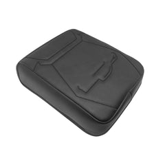 Muslogy interior protection for Toyota Tacoma with black stitch detail.