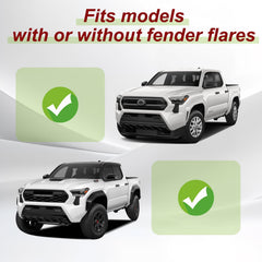 Muslogy Tacoma mud flap rear-right keeps rear area clean