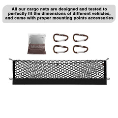 Muslogy compatible with SUV and sedan setups for versatile storage
