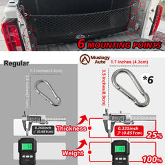 Durable materials withstand cargo and weather.