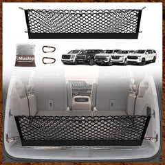 Muslogy trunk cargo net Suburban fit keeps items secure during drives