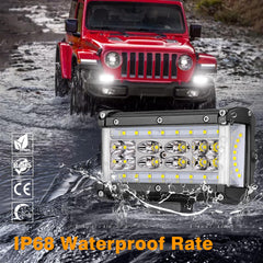 Muto-Beam universal 9-32V compatibility for diverse vehicles.