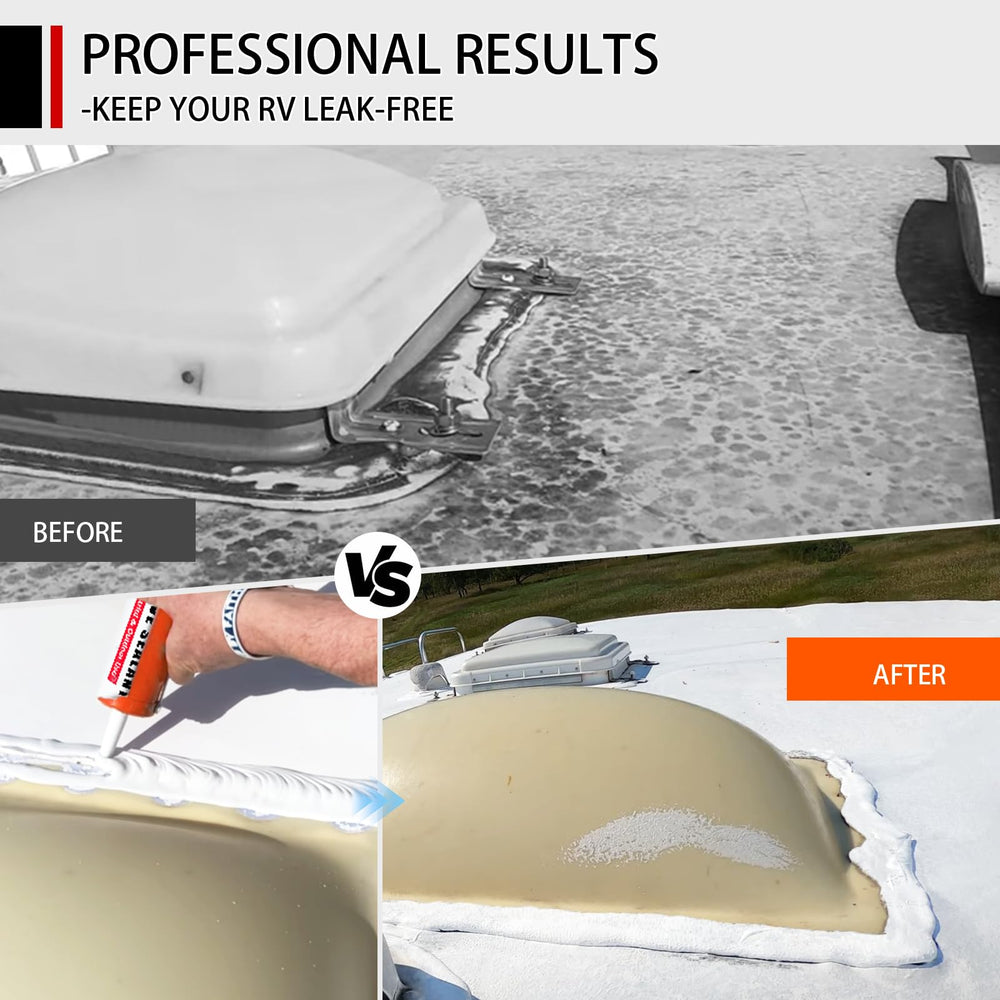 Easy application with caulking gun and no mixing required for MuzeFansi.