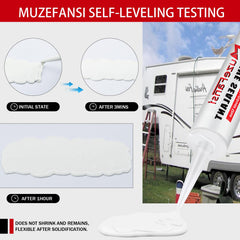 MuzeFansi RV sealant caulk gun application setup for quick repairs