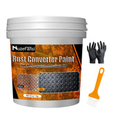 MuzeFansi 2-in-1 rust converter bottle showing easy indoor rust protection