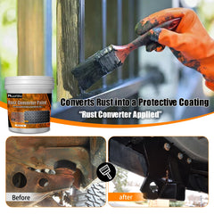 MuzeFansi rust converter after treatment delivers paint-ready surface