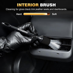 MVEQRRN blue white detail brush for interior and exterior access