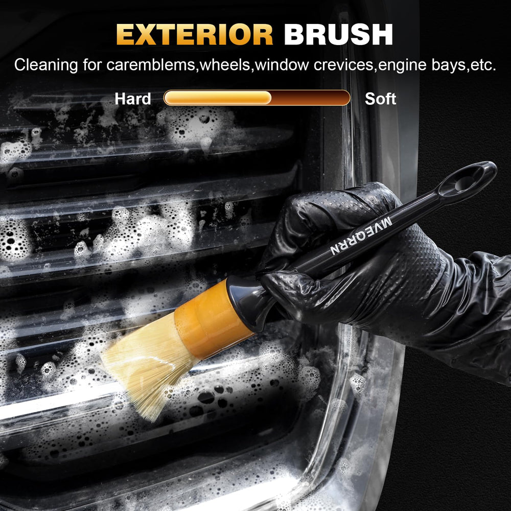 MVEQRRN deep cleaning brush reaches tight gaps for grime removal.