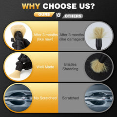 MVEQRRN deep-cleaning brush tackling tight spots and seams