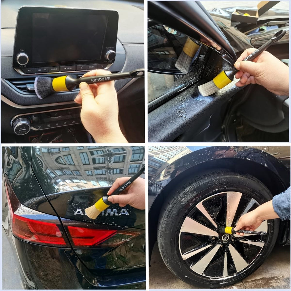 MVEQRRN exterior detailing brush for wheels and grilles.