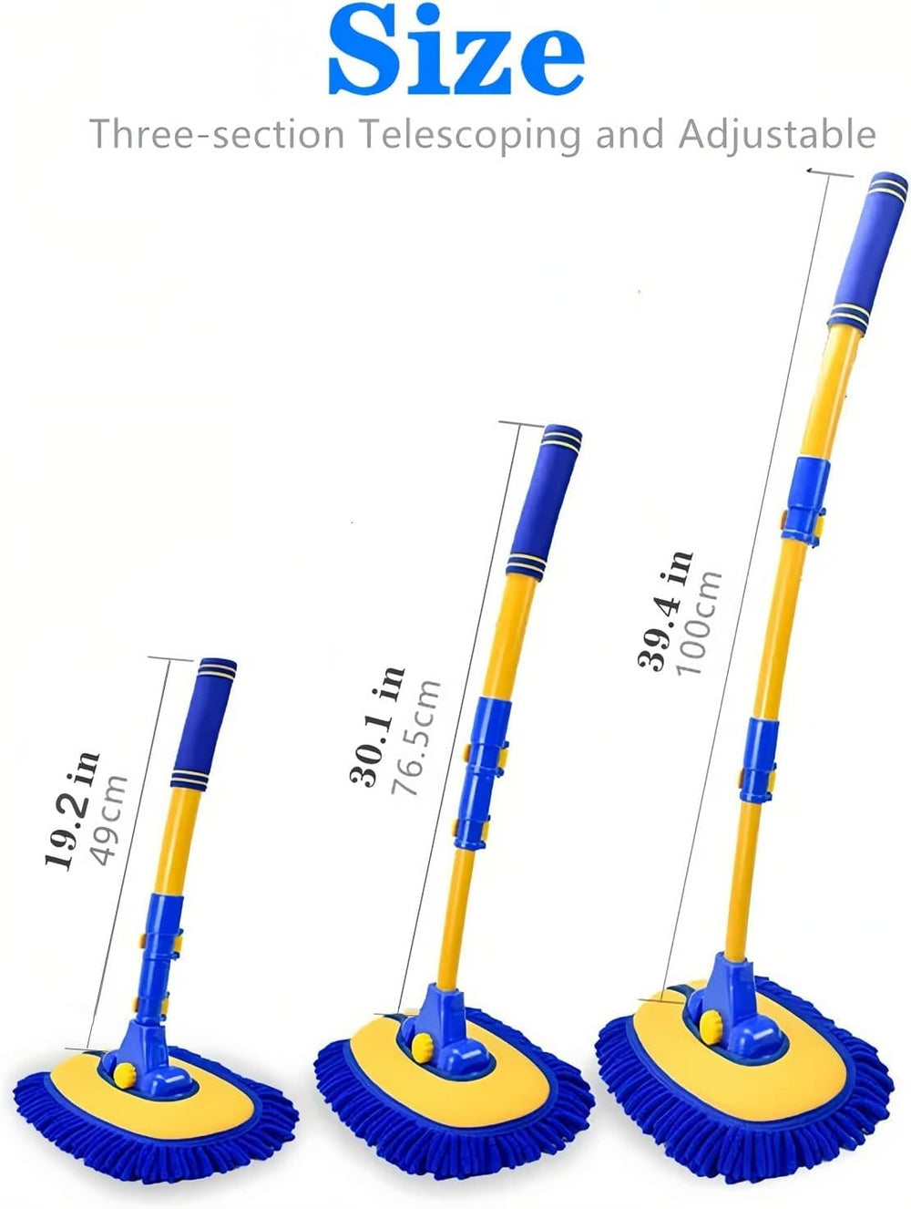 MVEQRRN long-handle ergonomic design for easy reach.