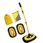 MVEQRRN Upgrade car wash brush with long handle reaching roof for easy cleaning