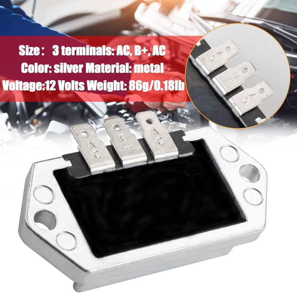 Three-terminal layout AC B+ AC for reliable charging