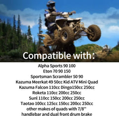 MWMNUN compatible with TaoTao, Kazuma, Roketa, SunL quad brands.