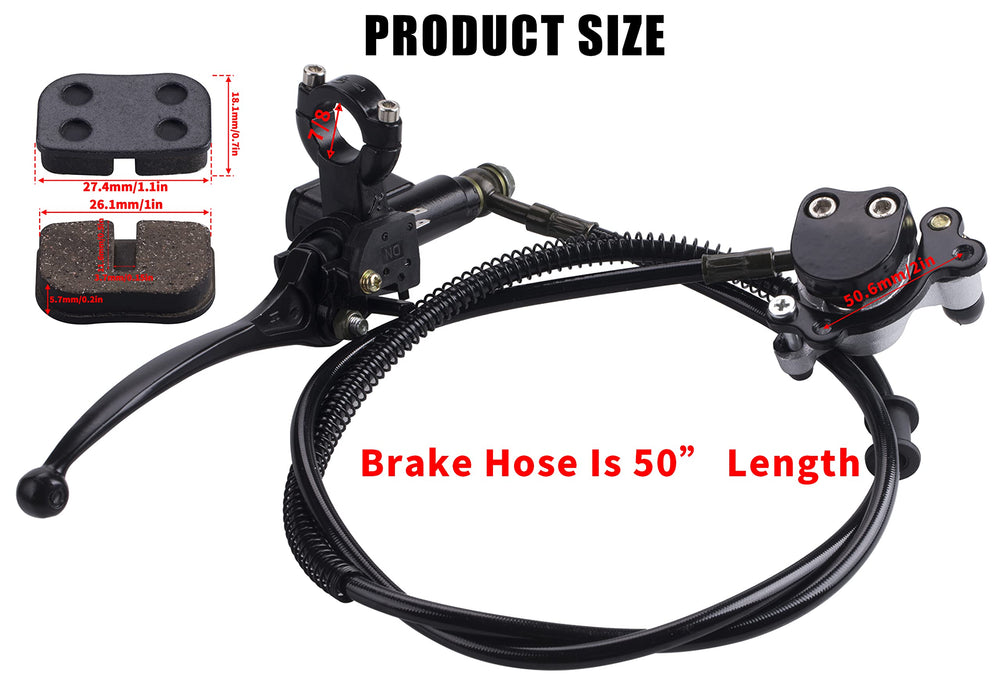 MWMNUN hydraulic brake kit for DB30 enables quick setup and reliable stopping.