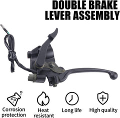 MWMNUN parking brake button offers quick, secure parking on trails.