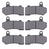 MWMNUN semi-metallic brake pads front close-up for reliable stopping on Harley Touring.