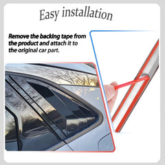 MXkanos 2PCS window louvers for Kia K5/Optima – durable ABS and trusted hold