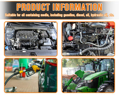 mycheng fuel line durable construction withstands harsh fuel blends and daily use.