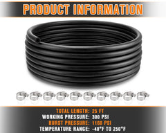 mycheng fuel line marine-ready for saltwater environments and engine bays.