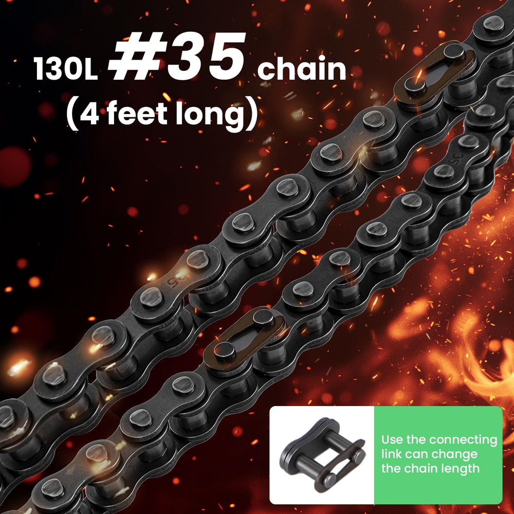 mycheng Predator 212 clutch kit features rubber dampers to smooth operation.