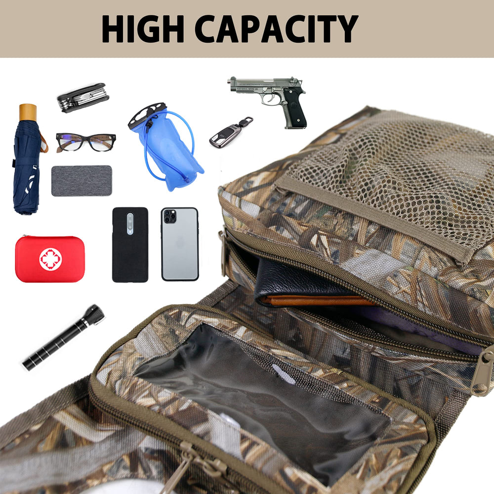 MYDAYS bag zipper and seam provide rain protection and durability.