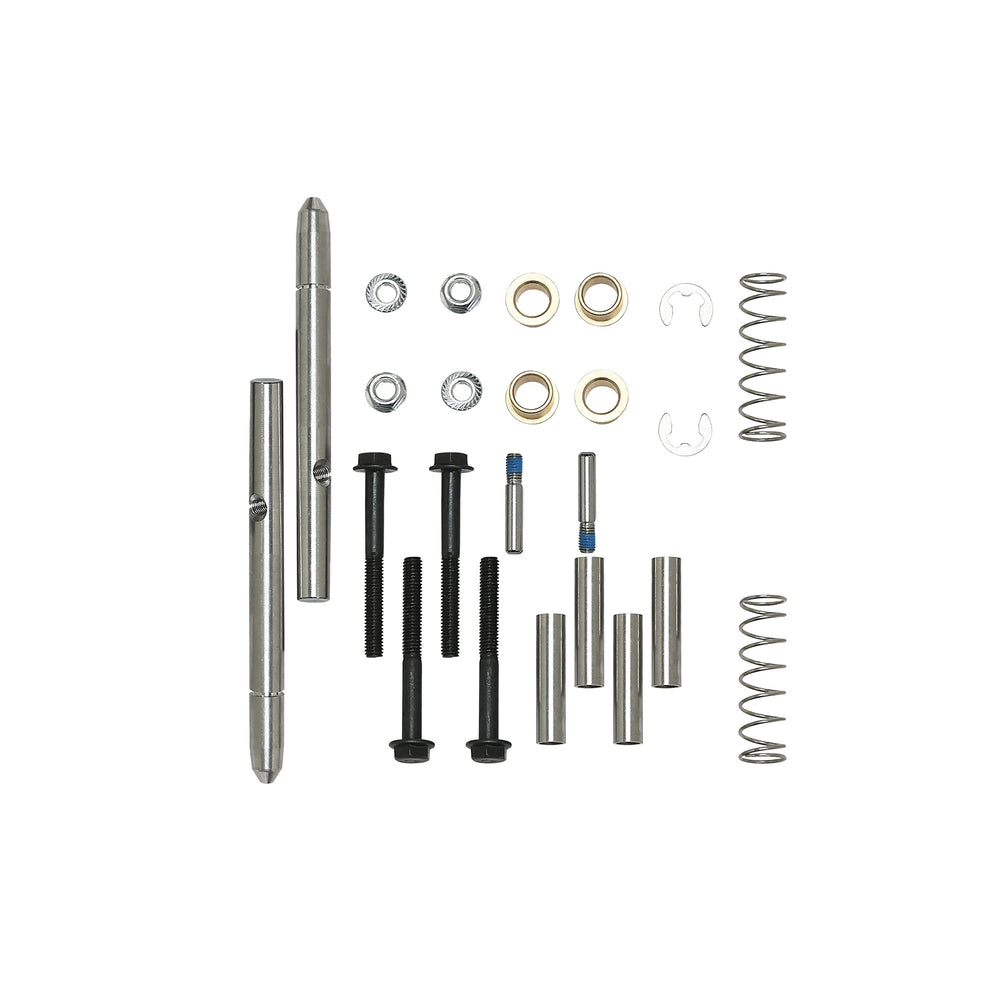 Two handles and two bases shown in the MYFANDOOR Volvo kit.