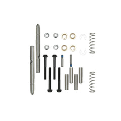 Two handles and two bases shown in the MYFANDOOR Volvo kit.