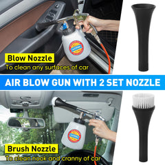 Ergonomic aluminium body of MYPIN cleaning gun for comfortable use